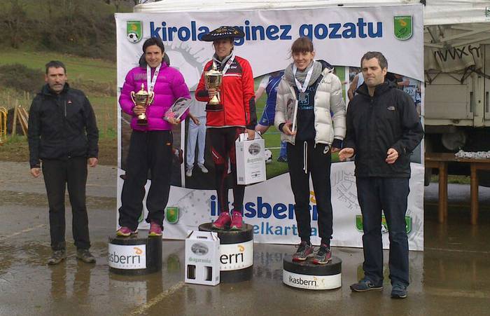 Iraia Garcia zornotzarrak irabazi du Euskadiko kros laburreko txapelketa