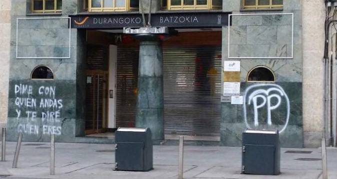 Batzokiko erasoaz adierazpena egin dezala eskatu dio EAJk ezker abertzaleari