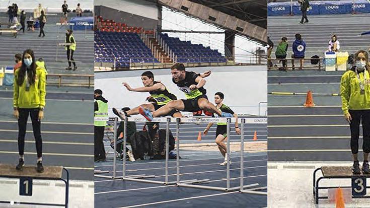Durangaldeko atletismo taldeek hainbat domina irabazi dituzte Euskadiko txapelketan