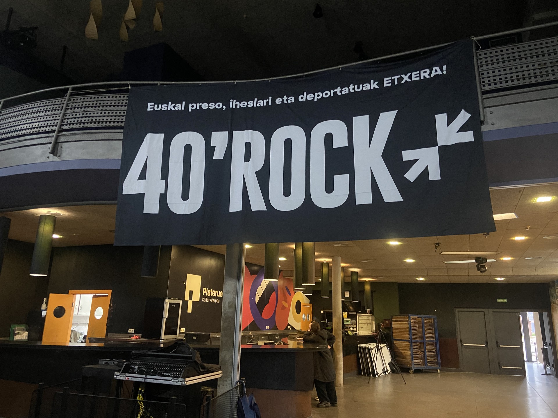 Plateruenak 40 Minutu Rock jaialdiko karpa txikia ordezkatuko du aurten