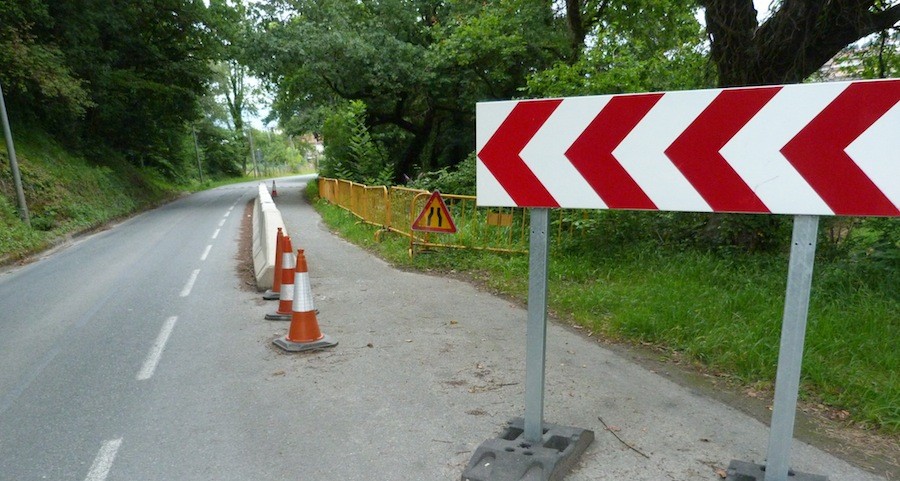 Mendiolako errepidea konpontzeko lanak lizitaziora atera ditu Abadiñoko Udalak