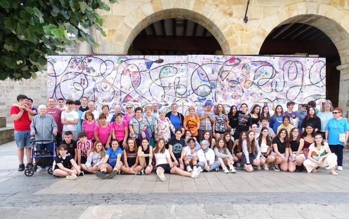'Belaunaldi artean' programa partaide berrien bila Elorrion