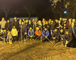 [ARGAZKI GALERIA]: Ohiturari jarraituta Santa Ageda koplak abesten ibili dira Durangaldean