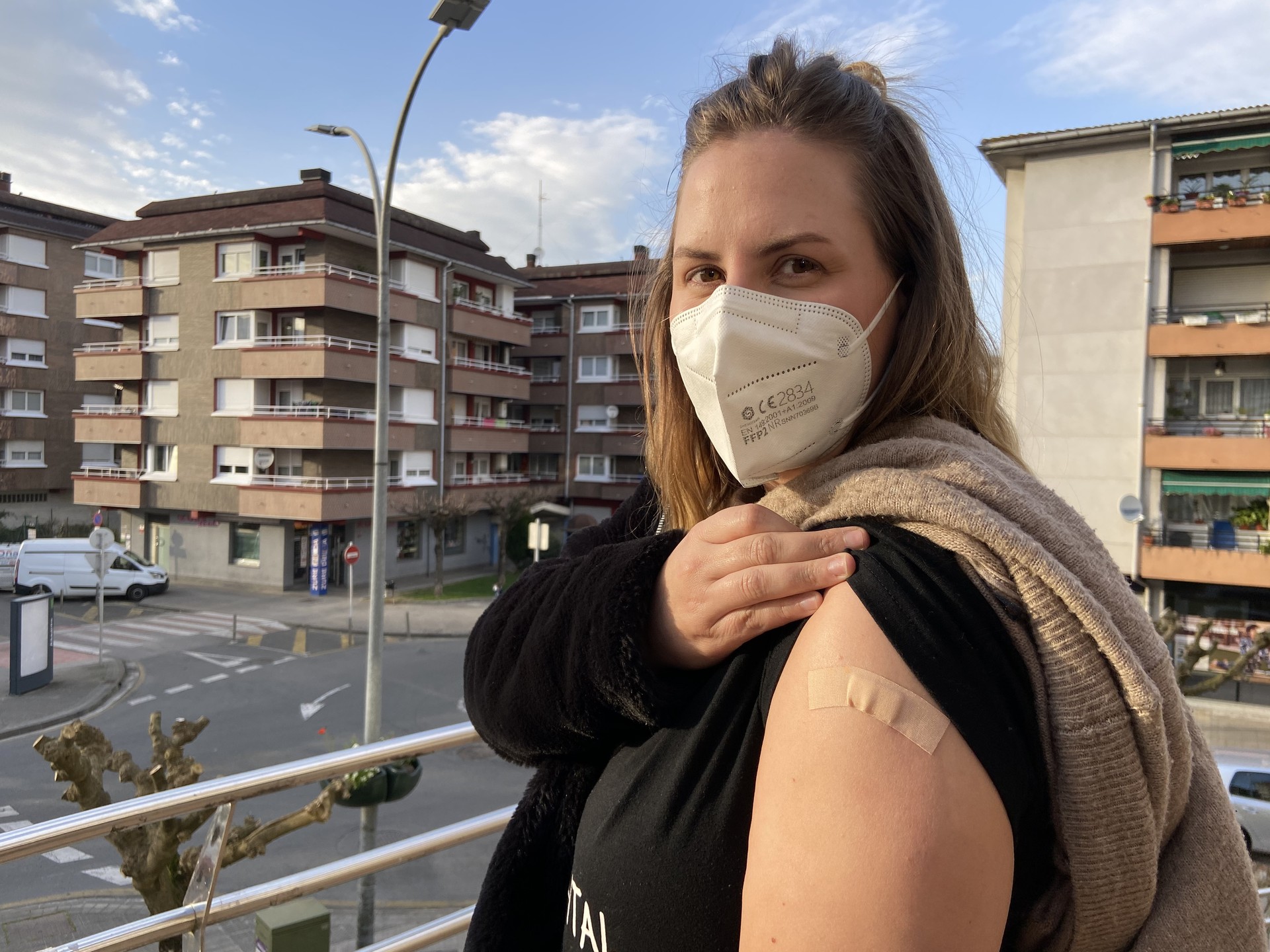 “Babes neurriekin lan egin izan dut beti, baina txertoagaz lasaiago ibiliko naizelakoan nago”