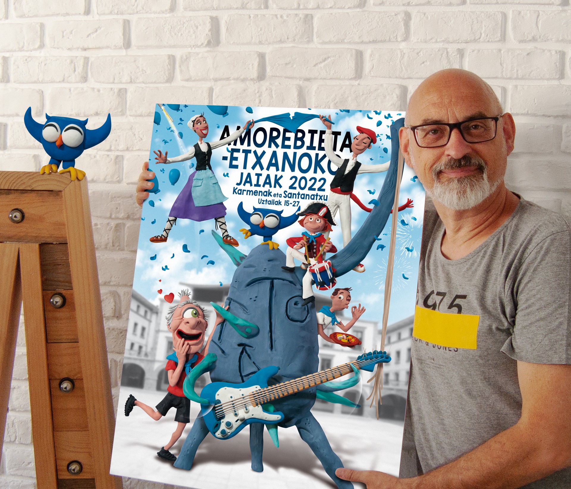 “Kartelerako, 'Patata' eta buruhandiak ikusi nituen, eta horiei heldu nien”
