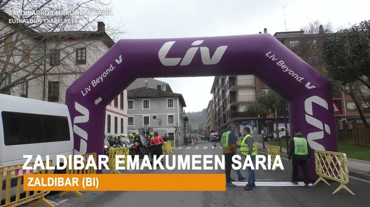 [BIDEOA]: Sopela taldeko Claire Steels nagusi Zaldibarren