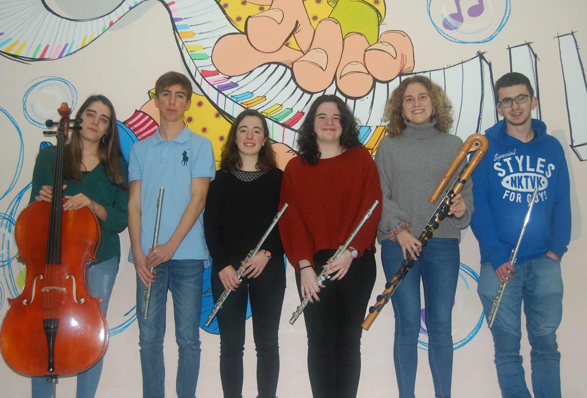 Zeharka Flute taldeak bigarren postua lortu du Euskal Herriko txirula taldeen lehiaketan