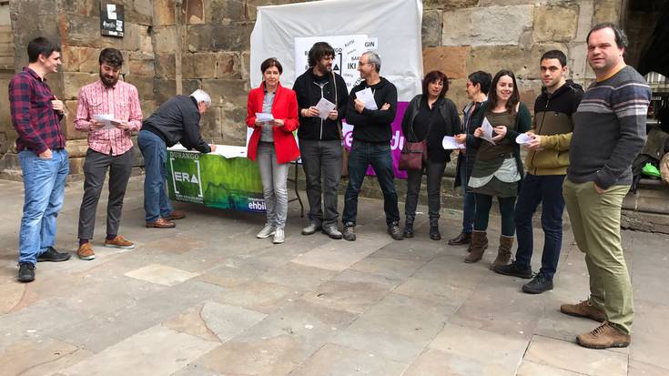 ‘Era’ prozesua amaituta, Durangoko EH Bildu berritua aurkeztuko dute