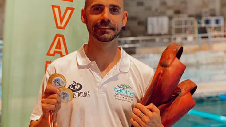 Gonzalo Diazek urrezko sei domina irabazi ditu Salbamenduko eta Sokorrismoko Espainiako Master Txapelketan