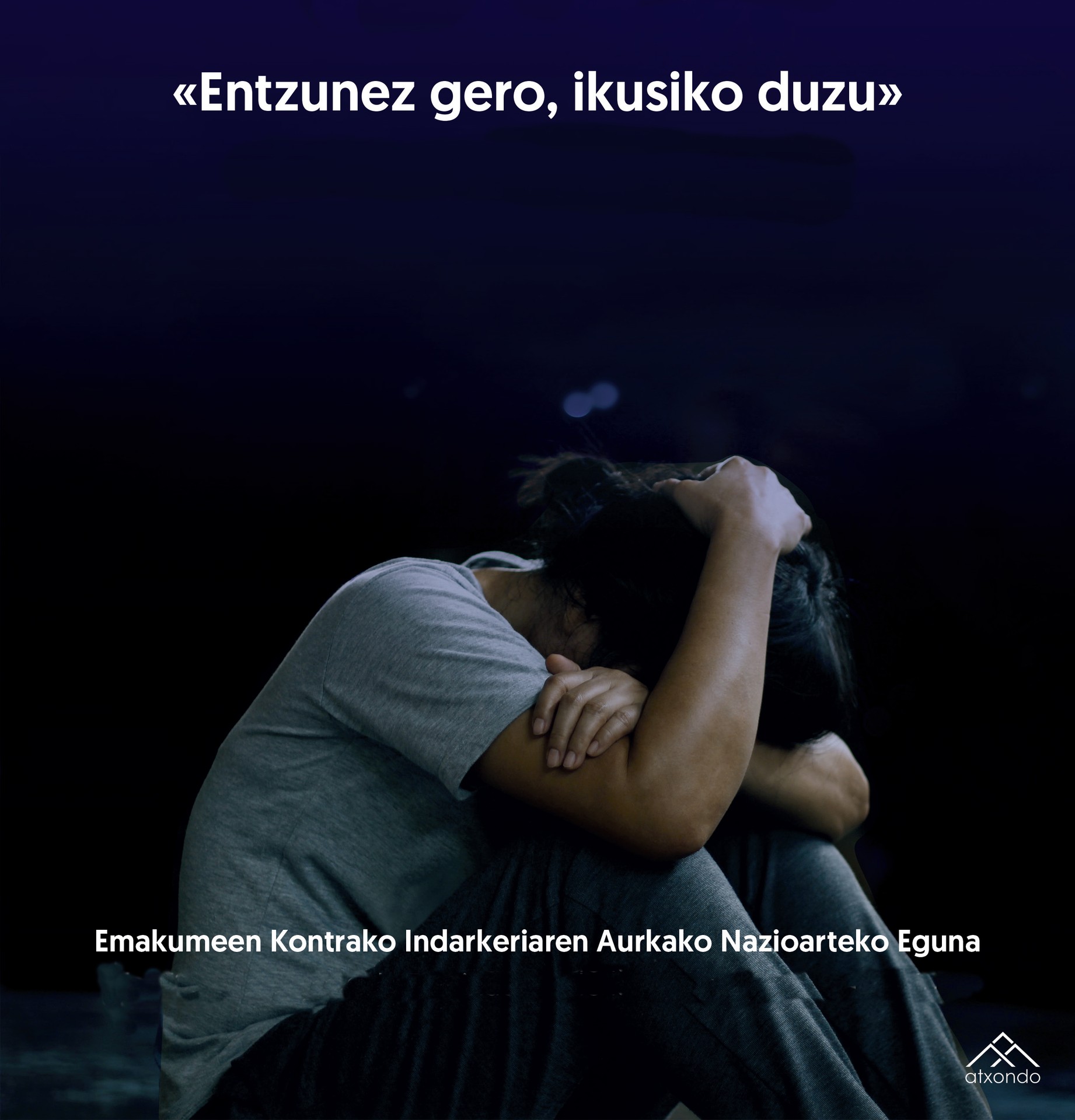 Atxondoko Udalak emakumeenganako indarkeriaren kontrako egunagaz bat egin du
