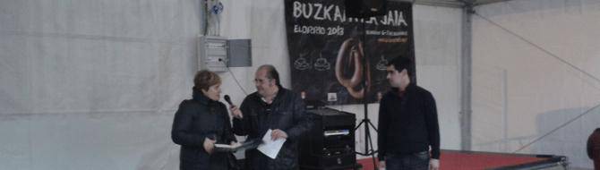 Elorriarrak dastatzaile lanetan ibili dira odoloste txapelketetan