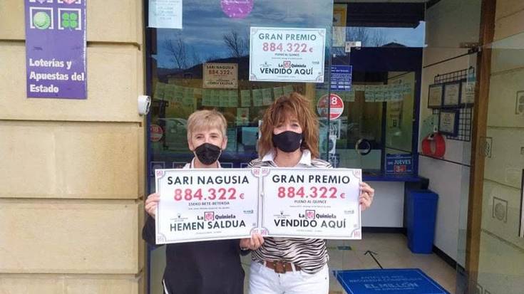 Kinielak  884.322 euroko saria utzi du Elorrion