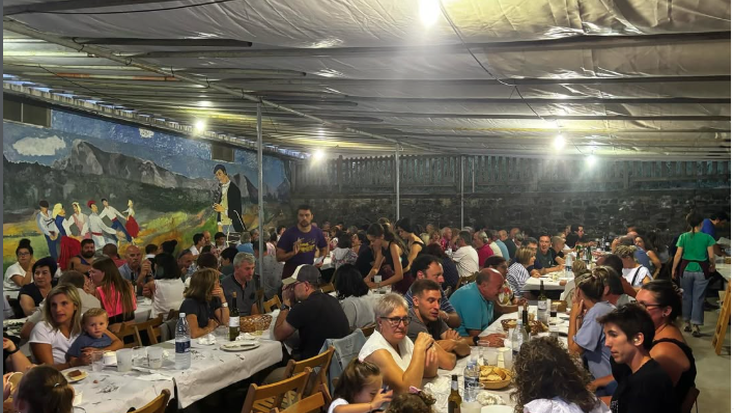 [EGITARAUA] Erromeria, soka dantza eta baso-harri txapelketa, Argiñetako jaietan