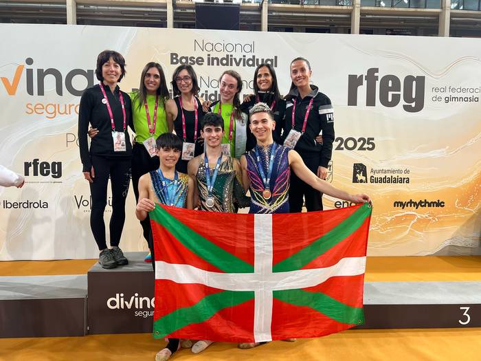 Olazarmendi taldeko Hodei Rivas Espainiako txapeldun