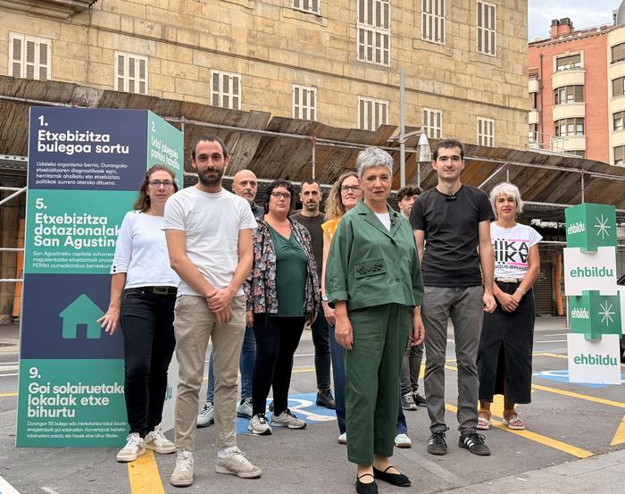 Durangoko EH Bilduk 10 neurri proposatu ditu "etxebizitza larrialdiari aurre egiteko"