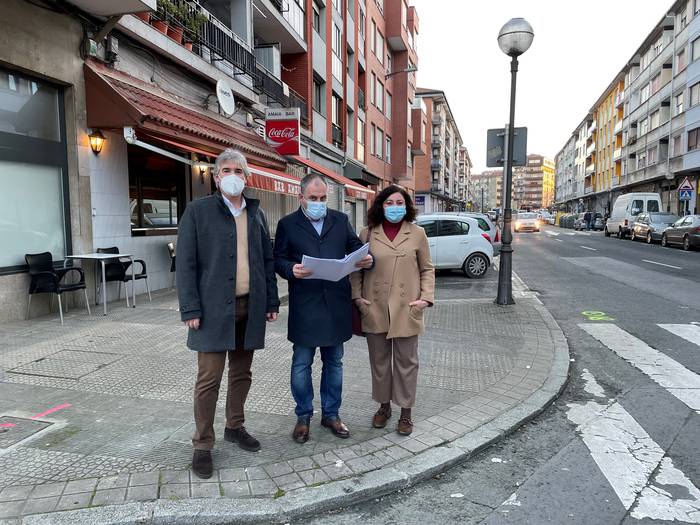 Ogenabekoa eta Gudari kale inguruak urbanizatzeko lanak hasi dituzte