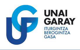 UNAI GARAY ITURGINTZA logotipoa