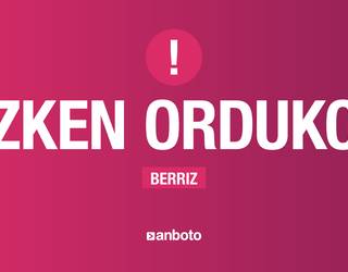 Txirrindulari bat hil da Berrizen autobus batek harrapatuta, beste bat zaurituta dago