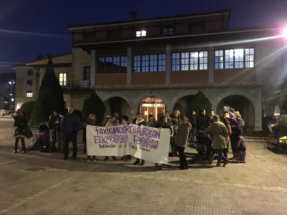 Zaldibarretik elkartasuna Andaluziako herriari