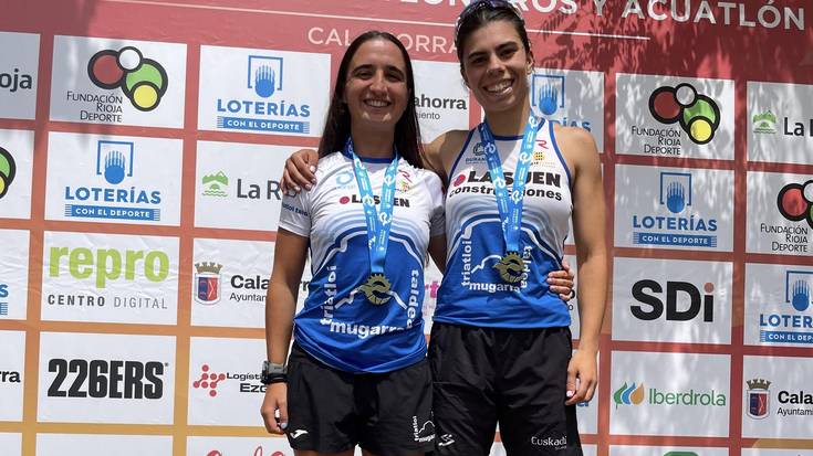Larraitz Caballero eta Paule Miotak lau domina eskuratu dituzte Espainiako txapelketan
