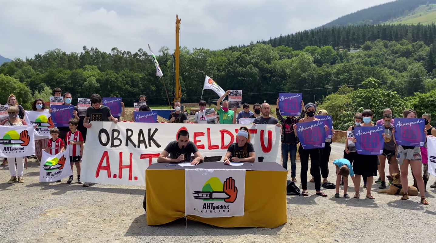 AHTrik Ez plataformak manifestazio nazionala deitu du uztailaren 31rako, Atxondon