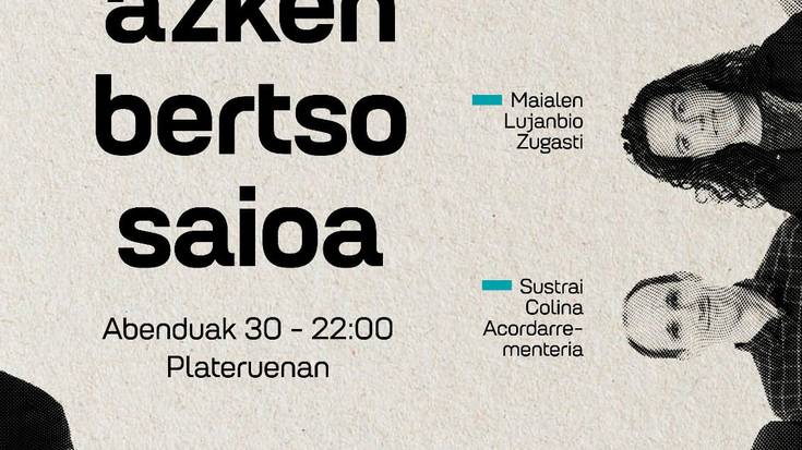 Urteko azken bertso saioa