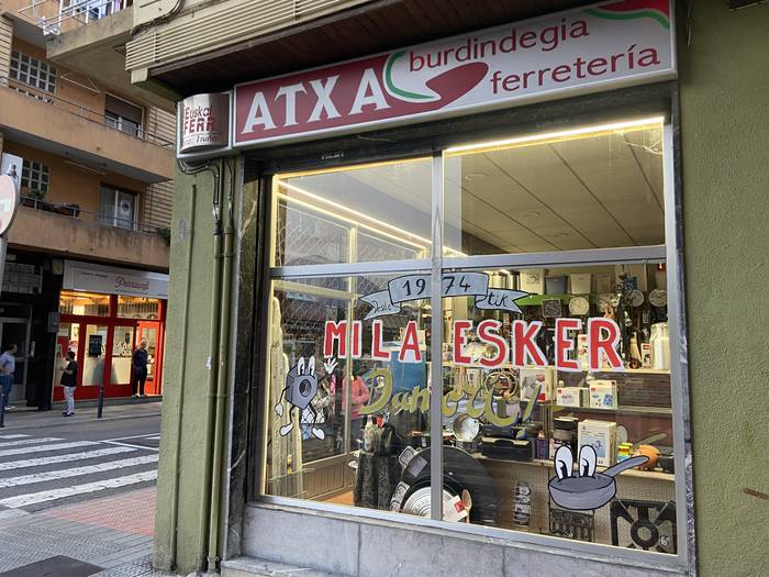 Atxa burdindegiak agur esango du urriaren 14an