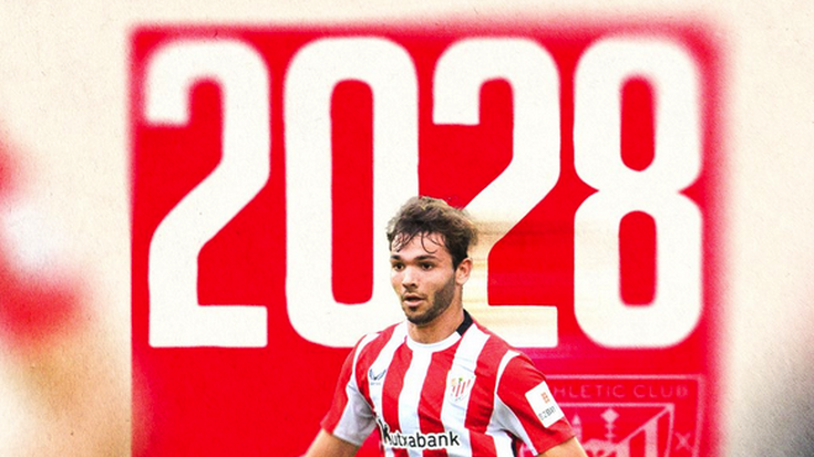 Unai Egiluzek 2028ra arteko kontratua sinatu du Athleticekin