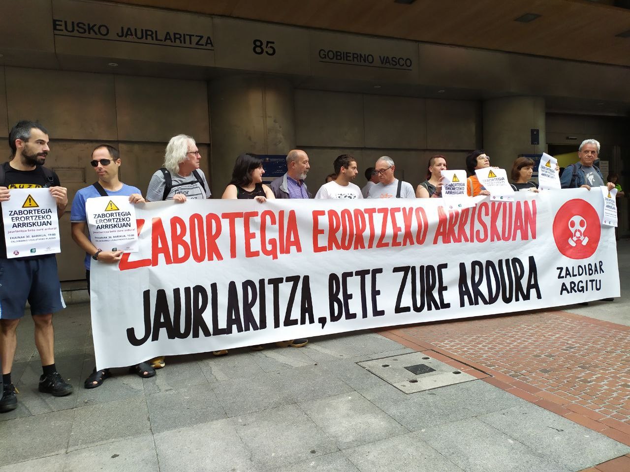 Zaldibarren manifestaziora deitu dute gaurko hondakindegiaren "arrisku-egoera" salatzeko