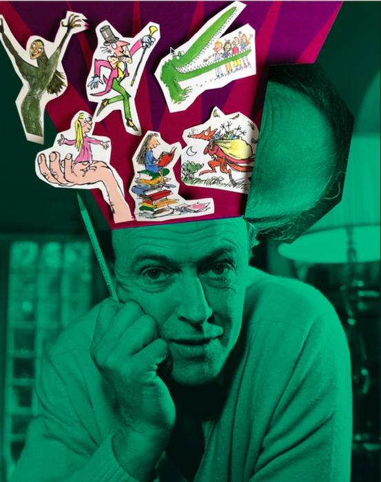 Roald Dahlen literatura lanaren inguruko mahai-ingurua