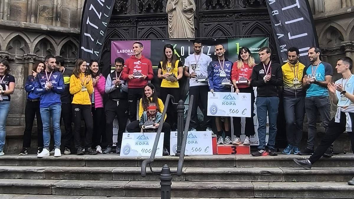 Garazi Sampedrok mendi lasterketen Euskal Herriko Kopa irabazi du