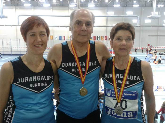 Jose Luis Romerok Espainiako errekor berri bi ezarri ditu atletismoan