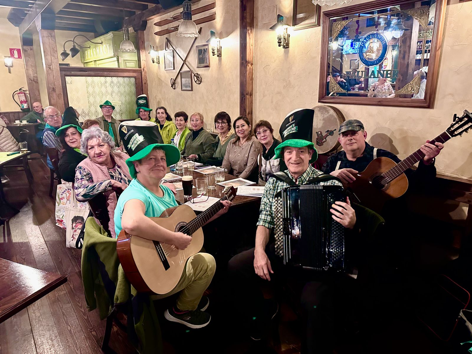 Irlandara joaten ibili barik, St Patrick ospakizuna Abadiñon