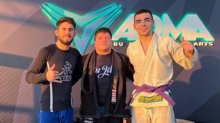 Eneko Diez bosgarren jiu-jitsuko munduko txapelketan