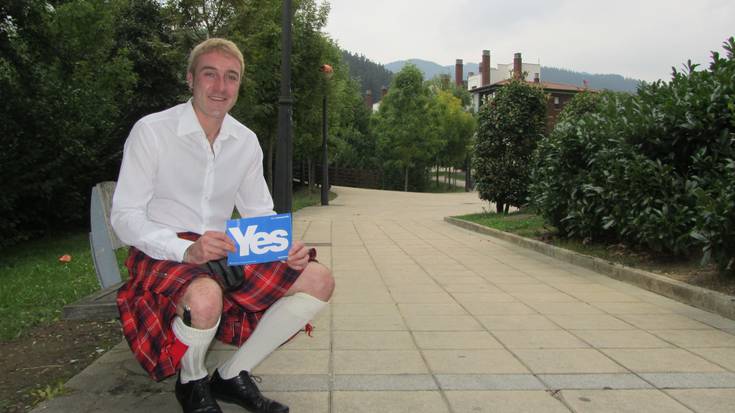 Ross Harper: "Eskoziako erreferendumak pasioa piztu du jendearengan"
