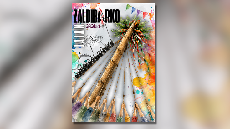 Huescako Noemi Ruizek irabazi du Zaldibarko jaietako kartel lehiaketa