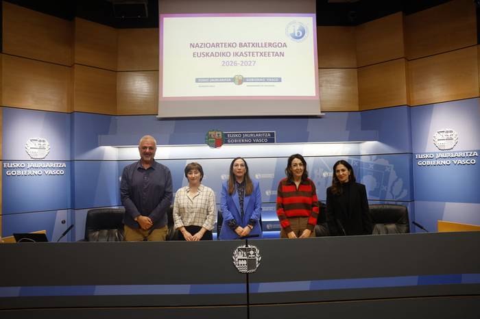 Urritxe Nazioarteko Batxilergoa eskainiko duen lehen ikastetxe publikoa izango da Euskadin