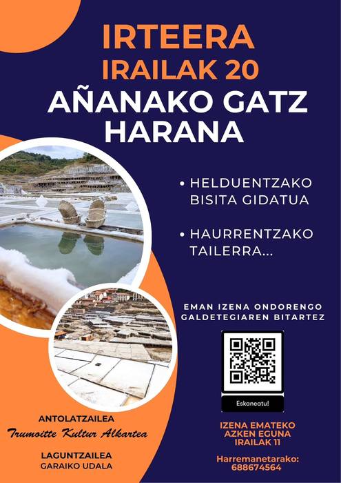 Añanako Gatz Aranera irteera