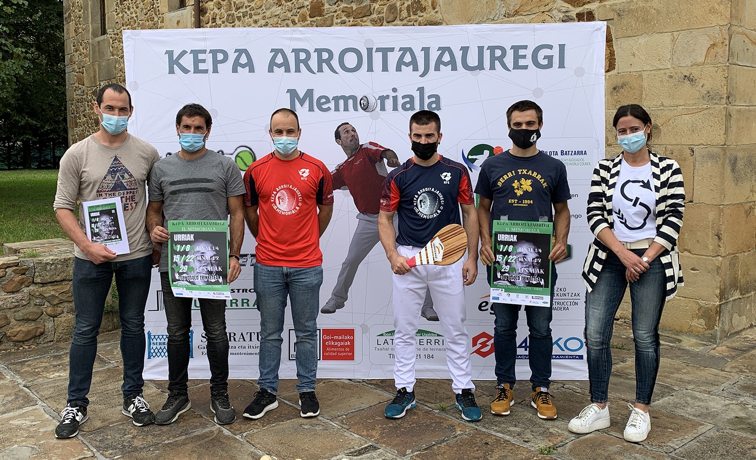 Kepa Arroitajauregiren oroimenezko txapelketak goi mailako pilotariak batuko ditu Abadiñoko Tornosolo trinketean