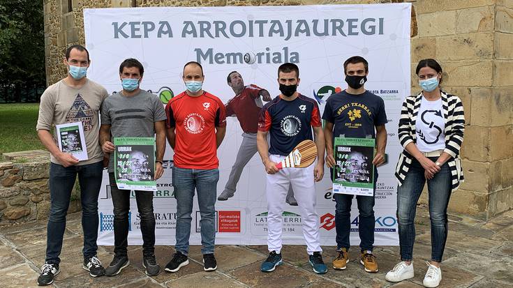 Kepa Arroitajauregiren oroimenezko txapelketak goi mailako pilotariak batuko ditu Abadiñoko Tornosolo trinketean