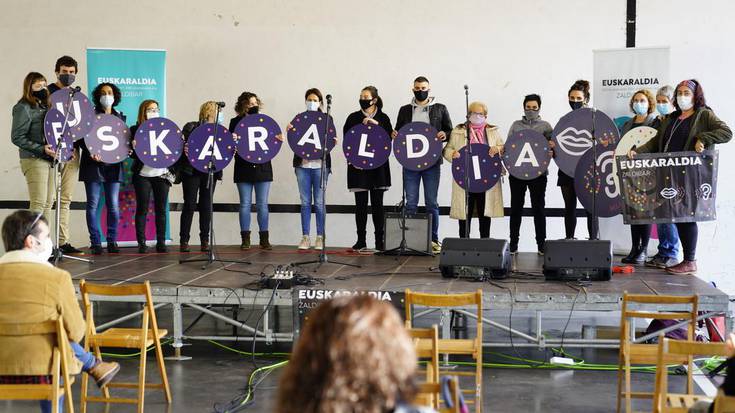 [ARGAZKI GALERIA] Euskaraldian izena emateko epea zabaldu dute Zaldibarren