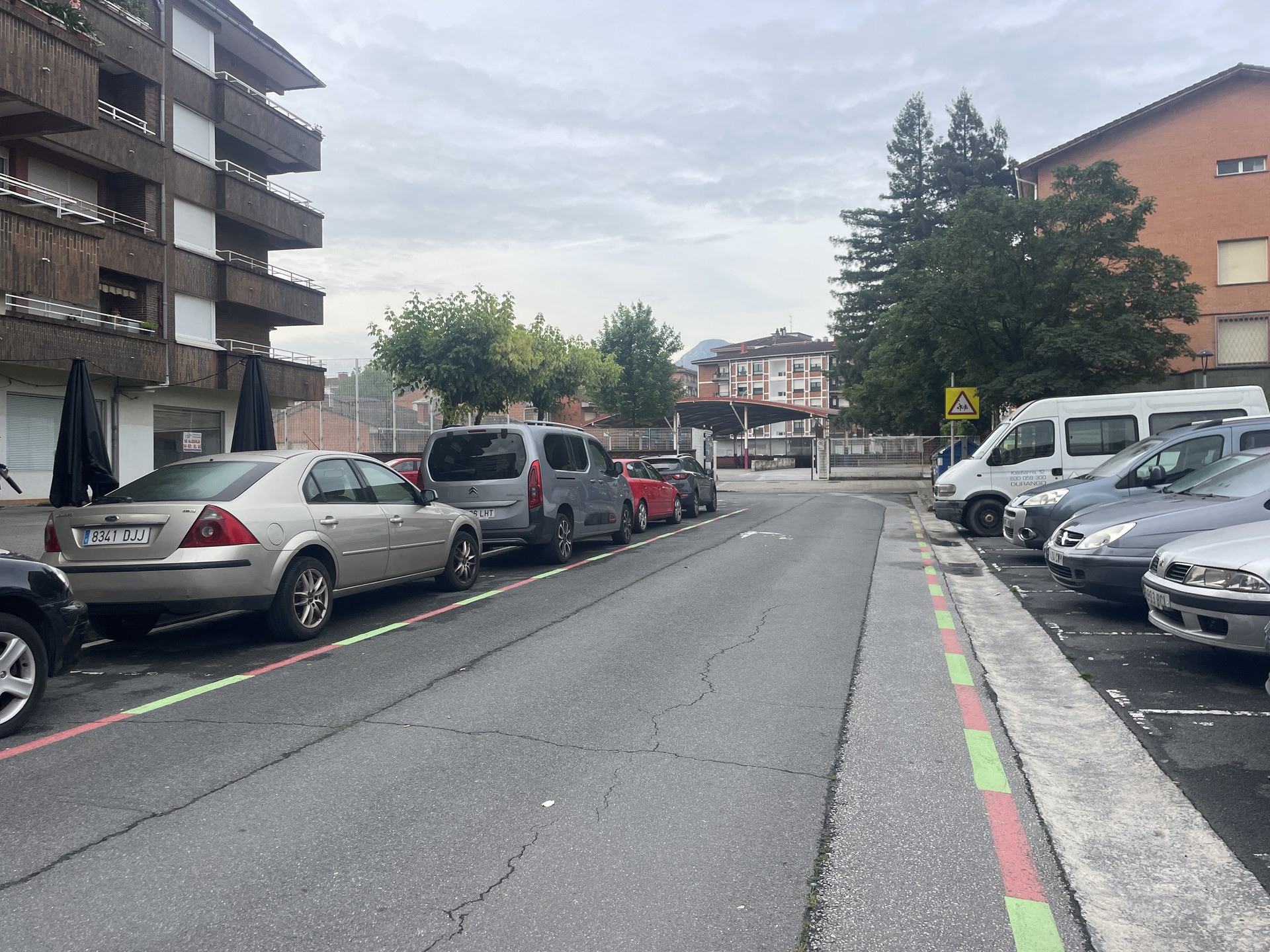 Gaurtik aurrera aparkaleku sistema berria Traña-Matienan