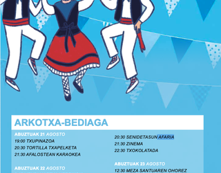 [EGITARAUA] Jai giroan murgiltzeko prest, Zornotzako Arkotxe-Bediaga auzoan