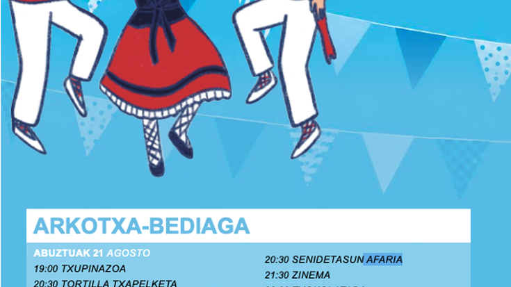 [EGITARAUA] Jai giroan murgiltzeko prest, Zornotzako Arkotxe-Bediaga auzoan