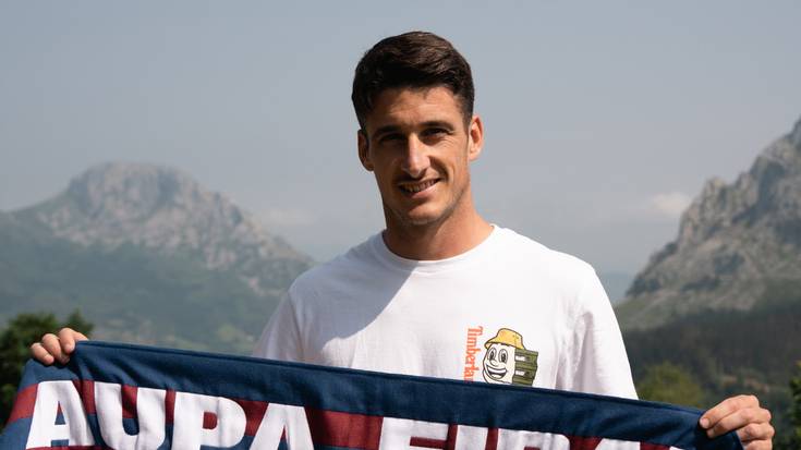 Eibar futbol taldeak Lander Olaetxea abadiñarra fitxatu du