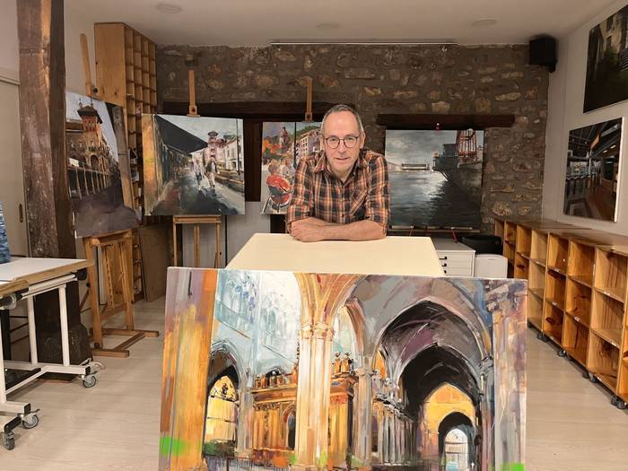 "Aire zabaleko pintura lehiaketek guztiz harrapatu naute azken bi-hiru urteotan"