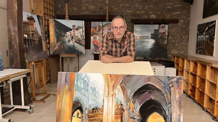 "Aire zabaleko pintura lehiaketek guztiz harrapatu naute azken bi-hiru urteotan"