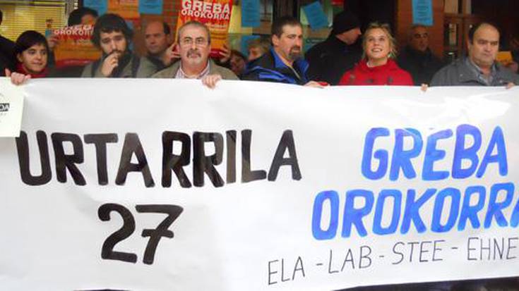 "Erreformaren atzean pentsio publikoaren amaiera eta pribatuaren bultzatzea dago"