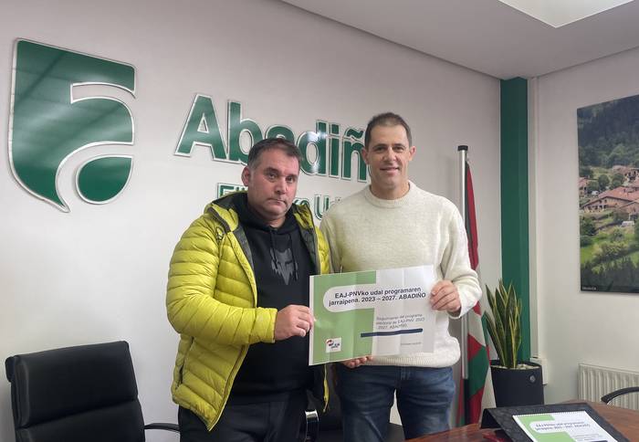 EAJk Abadiñoren garapenerako funtsezko proiektuak aktibatzeko eskatu du