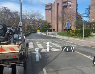 Aldi baterako trafiko-mozketak Landakon, martxoaren 2ko eta 3ko gauetan